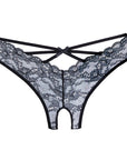 Allure Open Panty With Lace Front & Lace Strap Back