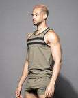Andrew Christian Phys Ed Varsity Tank