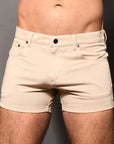 Andrew Christian Skinny Stretch Jean Shorts