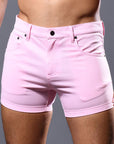 Andrew Christian Skinny Stretch Jean Shorts