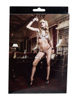 Baci Lingerie Soft Cup Mesh Bra And G-String Set