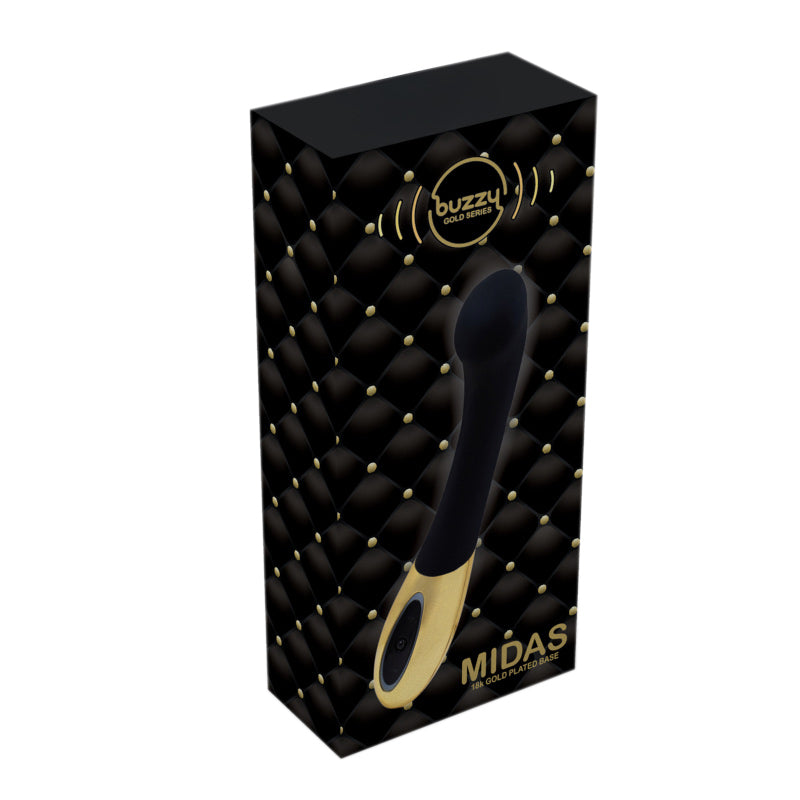 Shop Buzzy Gold Series Midas Vibrator - Love Shop Shop Buzzy Gold Series Midas Vibrator - Love Shop