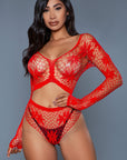 Floral Delight Bodystocking