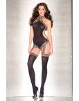 Halter Suspender Bodystocking