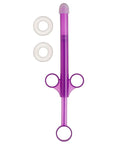 Premium Xl Lube Applicator With 2 Bonus Cockrings