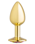Cloud 9 Novelties Gems Gold Anal Plug
