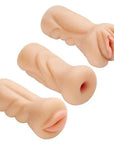 Cloud 9 Novelties Pussy Ass And Mouth Trio Stroker Kit