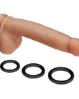 Cloud 9 Novelties Real Touch Dual Density Dildo With Balls
