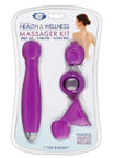 Cloud 9 Novelties Health & Wellness 9 Function Flexible Wand With 3 Attachments
