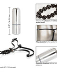 Rechargeable Silicone Lovers Thong with Pleasure Beads