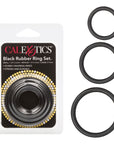 Rubber Cock Ring 3 Piece
