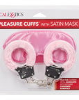 Pleasure Cuffs With Satin Mask