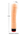 Chisa 9 Inch Vibrating Dildo Flesh