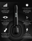 Doxy Die Cast Compact Cordless Wand Massager
