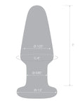 3.5 Inch Glass Butt Plug