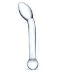 8 Inch Slimline G-Spot Glass Dildo