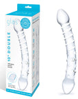 Double Trouble Glass Dildo