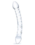 Double Trouble Glass Dildo