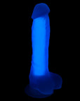 Glow Rave Silicone Glow-In-The-Dark Dildo