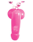Pink Pecker Whistle Necklace Hang Tab
