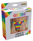 Rainbow Mens Thong