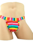 Rainbow Mens Thong