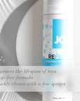JO Refresh Foaming Toy Cleaner Fragrance Free Hygiene