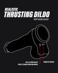 Realistic Thrusting Dildo