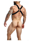DNGEON Cross Cockring Harness by MOB