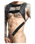 DNGEON Croptop Cockring Harness by MOB