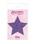 Naughty Glitter – Purple Star Nipple Pasties