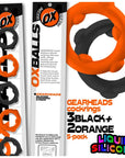 Oxballs Gearheads 5-Pack Spinner Rings