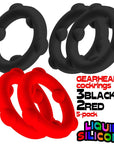 Oxballs Gearheads 5-Pack Spinner Rings