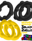 Oxballs Gearheads 5-Pack Spinner Rings