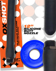 Oxshot Butt-Nozzle Shower Hose And Flex Cockring