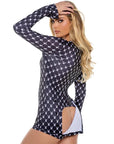 Playboy Bunny Cozy Lounge Romper