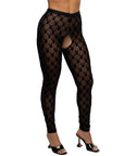 Playboy Burnout Bunny Footless Tights