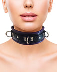 Rouge Garments Padded Leather Collar Cuffs