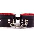 Rouge Garments Leather with Fur Wrist Cuffs