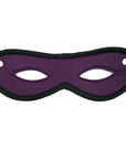 Rouge Garments Leather Open Eye Mask