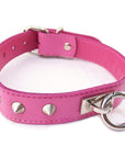 Rouge Garments Leather O-Ring Studded Collar