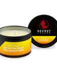 Secret Lovers Triple Rich Massage Candles