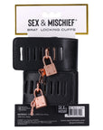 Sex & Mischief Brat Locking Cuffs