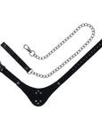 Velvet Noir Collar & Leash