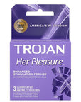 Trojan Her Pleasure Sensations Condoms