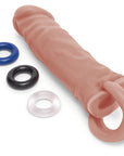 One Inch Realistic Penis Extender With Ball Loop