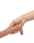 One Inch Realistic Penis Extender With Ball Loop