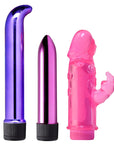 Essential Lovers 3 Vibrators Kit