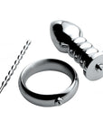 Deluxe Voltaic For Him Stainless Steel E-stim Kit