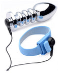 Vivid Uni-Polar Estim Cock & Ball Strap + Anal Plug